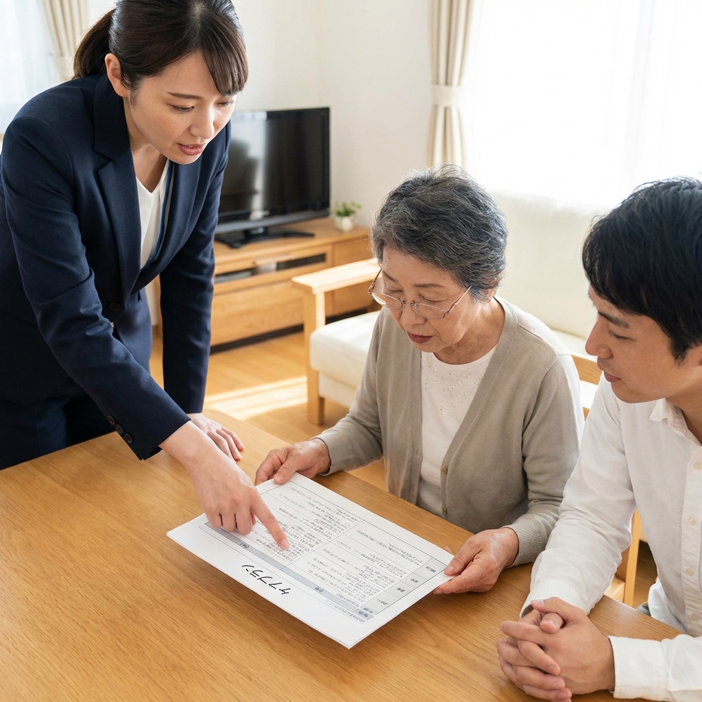 ケアプラン作成のイメージ